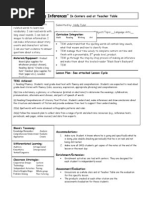 Making Inferences Lesson Plan