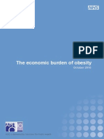 The Economic Burden of Obesity