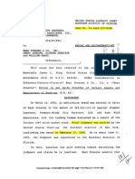 Orders of Federal District Judge Lawrence King and Magistrate William Turnoff