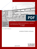 A Cessacao Do Contrato de Trabalho Aspetos Procedimentais e Processuais 2 Edicao