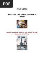 Verne, Julio - Ensayos, Discursos, Poemas y Cartas