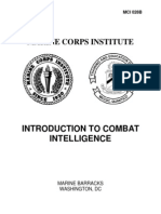 Intro To Combat Intelligence