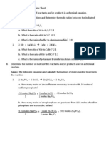 Third Quarter Assessment Review Sheet Answers