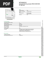 Product Data Sheet: Universal Dimming Actuator REG-K/230/1000 W, Light Grey