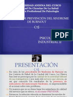 Programa Prevencion Burnout