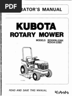 KubotaRotaryMowerRCK 60bOR54 22BX