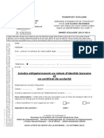 Ww-001306-1 - Demande D Indemnite de Transport Pour Les Eleves Internes 2013-2014 Reglement