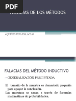 Falacias de Los Métodos