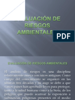 Evaluación de Riesgos Ambientales