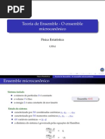 Teoria Do Ensemble - O Ensemble Microcanônico