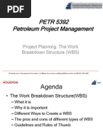 The Work Breakdown Structure