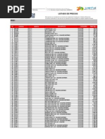 Listado de Precios - RS21