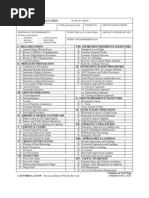 CAP Form 5 - Jan 2009