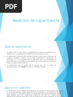 Medición de Capacitancia