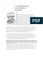 Jean Piaget A Aprendizagem Raciocínio e Os Estágios Do Desenvolvimento