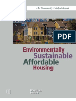 Environmentally Sustainable Affordable Housing