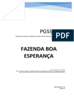 PGSSMATR-2014 - Fazenda Boa Esperança