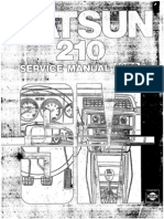 Service Manual Datsun 210 1979 PDF