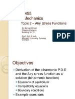 Topic 2 - Airy Stress Function