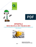 Apostila de Seguranca No Trabalho 2014 - Gestao Producao