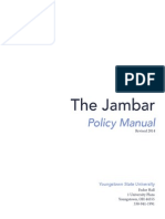 The Jambar Policy Manual