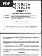 Partes Motoniveladora FG70A