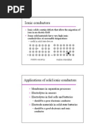 Ionic Conductors