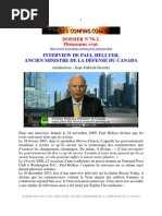 Paul Hellyer Ancien Ministre de La Défense Du Canada PDF