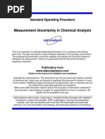 S 536 Measurement Uncertainty Chemical