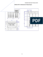 Exercitiu Autocad 2D UPB