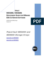 PowerVault MD ISCSI Deployment Guide For VMware ESX50 Server Software