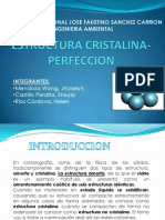 Estructura Cristalina-Perfeccion