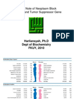 Lecture Note of Neoplasm Block Oncogene and Tumor Suppressor Gene