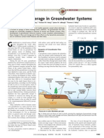 Flow and Storage in Groundwater Systems: Cience