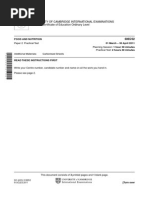 University of Cambridge International Examinations General Certificate of Education Ordinary Level