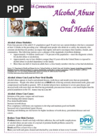 Alcohol and Oral Health