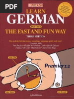 Learn German The Fast and Fun Way