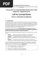 Call For Concept Notes: PART A: Information For Applicants