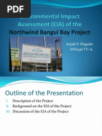 EIA of Northwind Bangui Bay Project