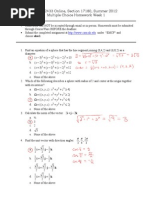 Calculus Online Homework