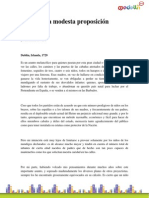 Swift - Jonathan-Una Modesta Proposicion PDF