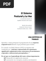 El Sistema Postural y La Voz