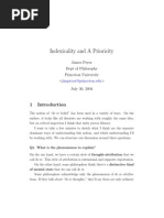 Indexicality and A Prioricity: James Pryor Dept of Philosophy Princeton University July 30, 2004