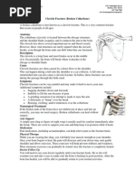 Ortho Services Sports Rehab Clavicle Fracture Protocol Non Surgical