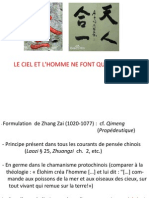 Léon VANDERMEERSCH - Nature Et Culture, Une Vision Chinoise: Le Ciel Et L'homme Ne Font Qu'un