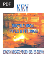 Key - Ductile Iron Pipes & Fittings Catalogue