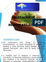 Delegacion de Responsabilidades