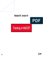 Training HACCP