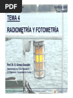 Optica - Tema 4 - Radiometria y Fotometria - 08-09