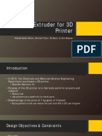 Recycling and Filament Extruder For 3D Printer Presentation